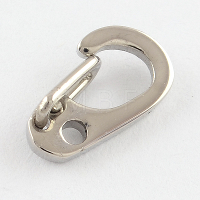 Polished 316 Surgical Stainless Steel Keychain Clasp Findings STAS-R072-62-1