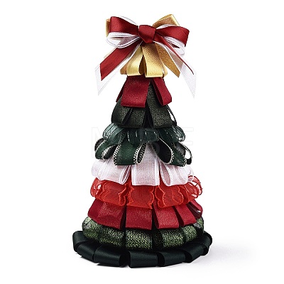 9 Yards 3 Styles Christmas Theme Polyester & Polycotton Ribbons Sets SRIB-A015-01A-06-1