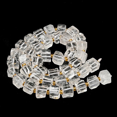 Natural Quartz Crystal Beads Strands G-G053-B15-01B-1