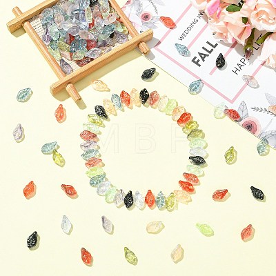 200Pcs Handmade Lampwork Pendants LAMP-CJ0002-88-1