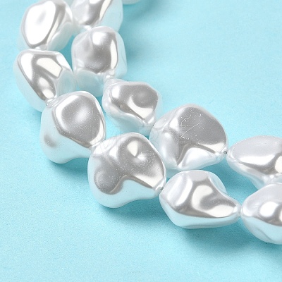 ABS Plastic Imitation Pearl Beads Strands KY-F021-03-1