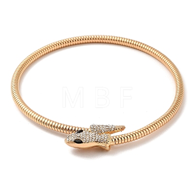 Alloy Round Snake Chain Necklaces LS-NJEW-Z020-02KCG-1