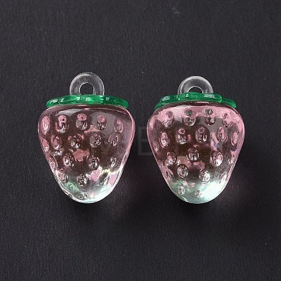 Transparent Acrylic Pendants LS-X-OACR-C003-02B-1