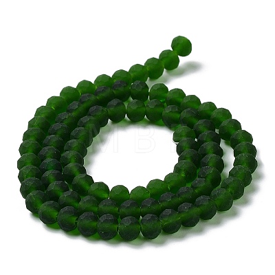 Transparent Glass Beads Strands LS-EGLA-A044-T6mm-MD24-1