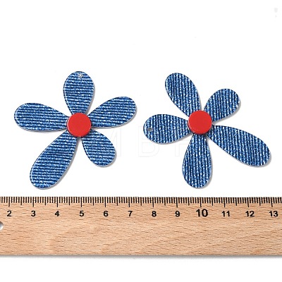 Denim Color Acrylic Big Pendants FIND-C088-03-1