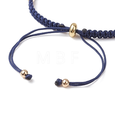 5Pcs 5 Colors Nylon Cord Knitting Bracelet Makings AJEW-JB01292-1