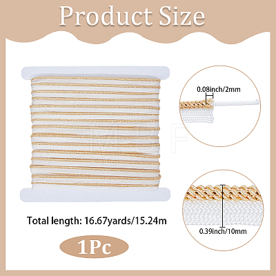 16.67 Yards Polyester Ribbons OCOR-CY0004-50A-1