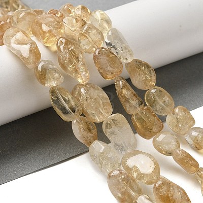 Natural Citrine Beads Strands G-F771-D01-01-1