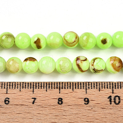 Natural Persian Jade Beads Strands G-A255-A02-01B-1