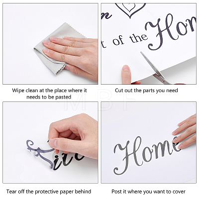 PVC Wall Stickers DIY-WH0228-065-1