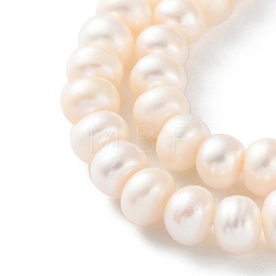 Natural Cultured Freshwater Pearl Beads Strands PEAR-I007-02N-02C-1