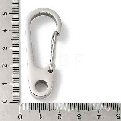 304 Stainless Steel Keychain Clasps STAS-G321-02P-1