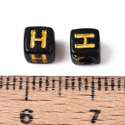Opaque Acrylic Beads SACR-T035-20H-1