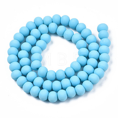 Handmade Polymer Clay Beads Strands CLAY-N008-053-10-1