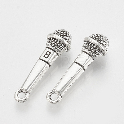 Tibetan Style Alloy Pendants TIBE-N005-14AS-LF-1