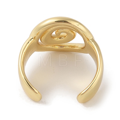 Brass Cuff Rings RJEW-Q821-01G-1