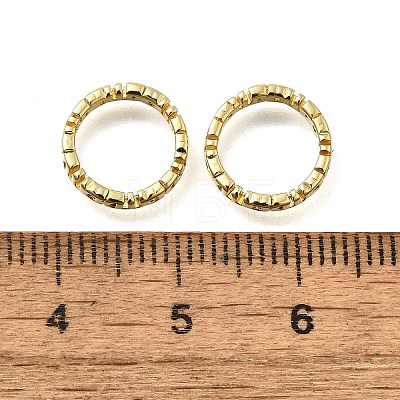 Brass Bead Frame KK-S508-40G-01-1