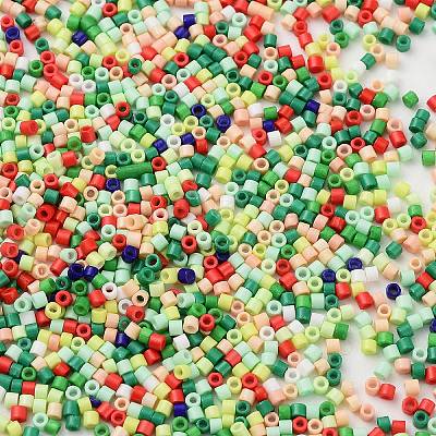Baking Paint Glass Seed Beads SEED-S042-05B-51-1