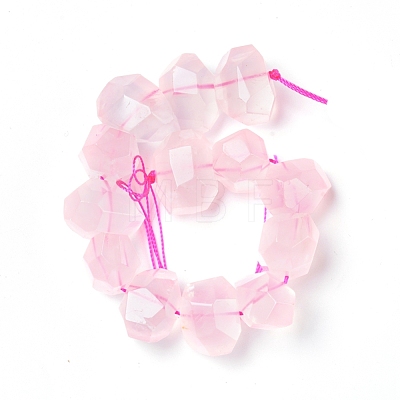 Natural Rose Quartz Beads Strands G-I283-C01-1