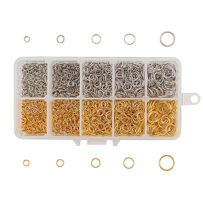 Iron Open Jump Rings IFIN-CJ0001-43-1