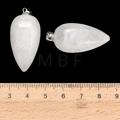 Natural Quartz Crystal Pendants GG-K002-16X-1