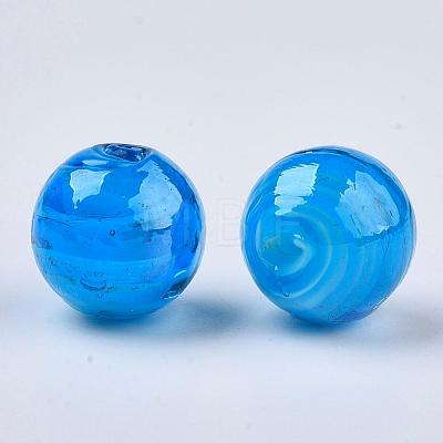 Handmade Lampwork Beads LAMP-S021-M-1