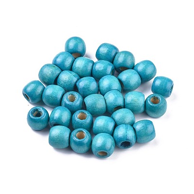 Dyed Natural Maple Wood Beads WOOD-Q007-12mm-06-LF-1