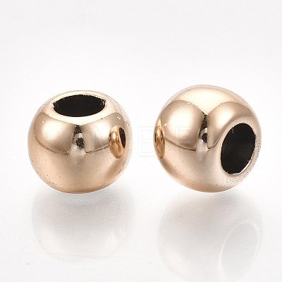 UV Plating ABS Plastic European Beads LS-X-CCB-S162-28G-03-1