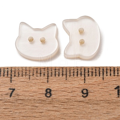 2-Hole Resin Buttons RE-CBA1807-03G-1