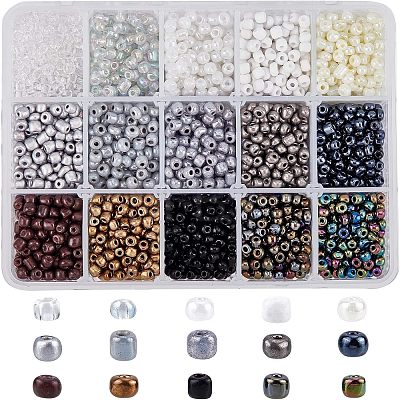 6/0 Glass Seed Beads SEED-NB0001-14-1