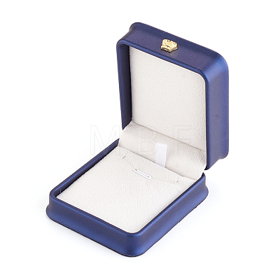 PU Leather Necklace Pendant Gift Boxes X-LBOX-L005-F03-1
