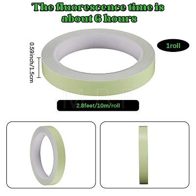 10M Luminous PET Adhesive Tape for Stage AJEW-SP0002-35A-02-1