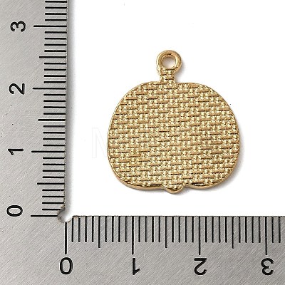 Thanksgiving Day Golden Tone Alloy Enamel Pendants ENAM-M002-01D-G-1