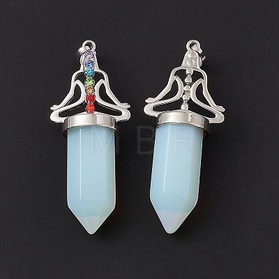 Opalite Big Pointed Pendants G-I342-01P-13-1