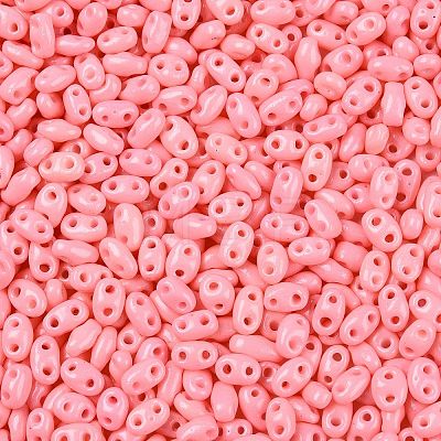 Baking Paint Glass Seed Beads SEED-T006-03O-1