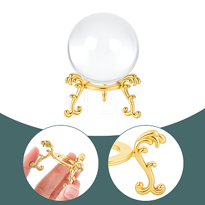 10Pcs Alloy Mineral Display Holder ODIS-AR0001-21-1