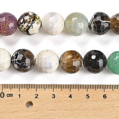 Natural Agate Beads Strands G-L595-A01-01D-1