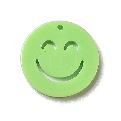 Opaque Acrylic Pendants OACR-B008-A04-1