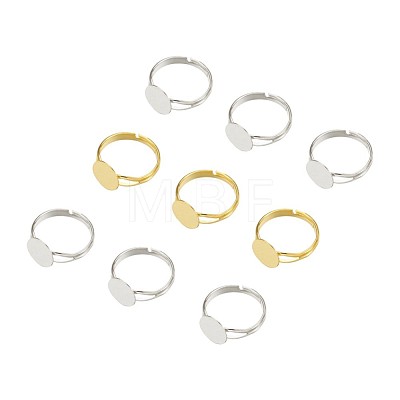 Fashewelry Brass Ring Components KK-FW0001-03-1