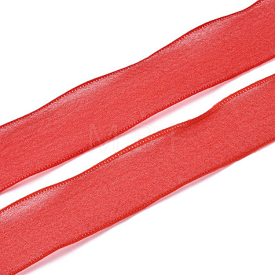 Sparkle Polyester Satin Ribbon SRIB-T009-04C-1