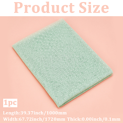 Polyester Mesh Fabric DIY-WH20062-158C-1
