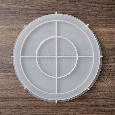 Flat Round Jewelry Plate DIY Silicone Molds SIMO-C014-03B-1