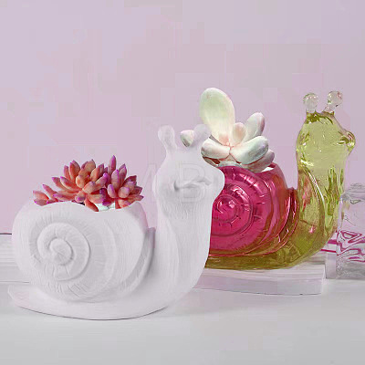DIY Snail Vase Silicone Molds WG13080-01-1