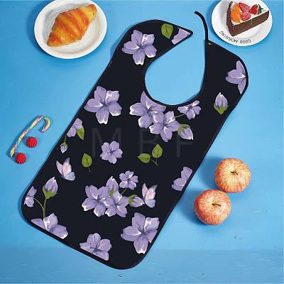 Washable Polyester Canvas Adult Bibs for Eating AJEW-WH0327-009-1