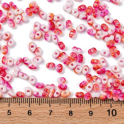 Baking Paint Glass Seed Beads SEED-C003-01H-1