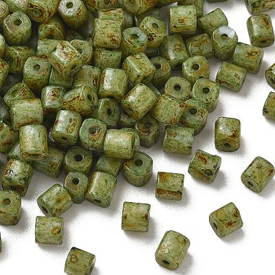 Opaque Colours Glass Seed Beads GL-CBAC3F6-02F-1