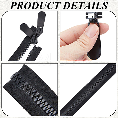 1Pc Polyester Zippers for Garment Accessories FIND-CY0002-18-1