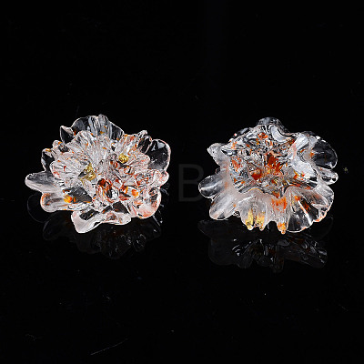 Transparent Resin Cabochons X-CRES-N030-002-1