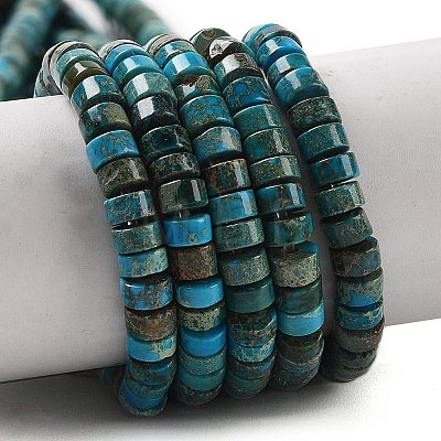 Natural Imperial Jasper Beads Strands G-Q171-A01-01B-1