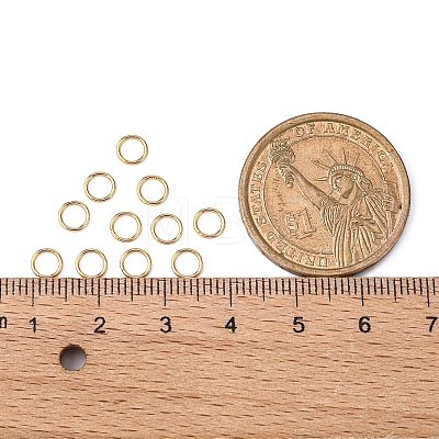 304 Stainless Steel Open Jump Rings LS-X-STAS-R060-5x0.7-1
